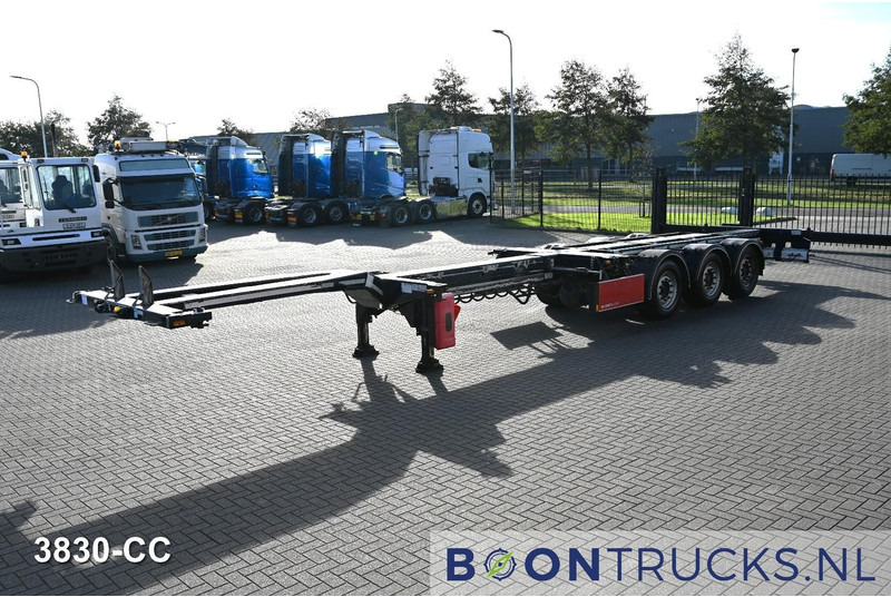 D-Tec FLEXITRAILER | 2x20-30-40-45ft HC * 2x LIFT AXLE * MB / DISC * NL TRAILER * APK 03-2026 - Semi-remorque porte-conteneur/ Caisse mobile: photos 5 D-Tec FLEXITRAILER | 2x20-30-40-45ft HC * 2x LIFT AXLE * MB / DISC * NL TRAILER * APK 03-2026 - Semi-remorque porte-conteneur/ Caisse mobile: photos 5