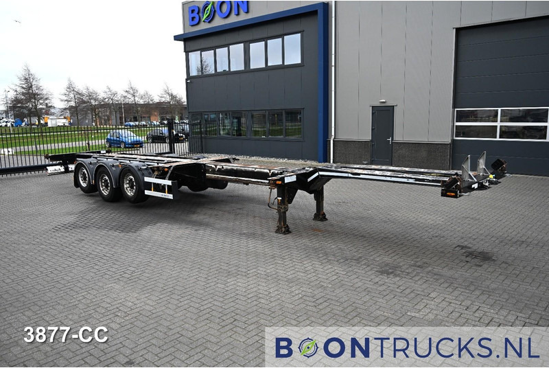 D-Tec FLEXITRAILER LS | 2x20-30-40-45ft HC * 2x LIFT AXLE * BPW / DISC * 2x EXTENDABLE - Semi-remorque porte-conteneur/ Caisse mobile: photos 4 D-Tec FLEXITRAILER LS | 2x20-30-40-45ft HC * 2x LIFT AXLE * BPW / DISC * 2x EXTENDABLE - Semi-remorque porte-conteneur/ Caisse mobile: photos 4