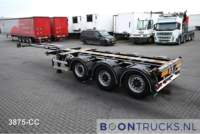 D-Tec FLEXITRAILER LS | 2x20-30-40-45ft HC * 2x LIFTAS * BPW / SCHIJF * APK 01-2027 - Semi-remorque porte-conteneur/ Caisse mobile: photos 3 D-Tec FLEXITRAILER LS | 2x20-30-40-45ft HC * 2x LIFTAS * BPW / SCHIJF * APK 01-2027 - Semi-remorque porte-conteneur/ Caisse mobile: photos 3