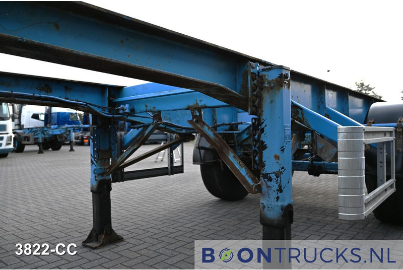 Semi-remorque porte-conteneur/ Caisse mobile KOHLER CS 20/2 CHASSIS | 20ft * STEEL SUSPENSION * BPW / DRUM * 9x AVAILABLE: photos 8 Semi-remorque porte-conteneur/ Caisse mobile KOHLER CS 20/2 CHASSIS | 20ft * STEEL SUSPENSION * BPW / DRUM * 9x AVAILABLE: photos 8