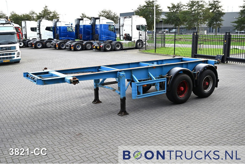 KOHLER CS 20/2 CHASSIS | 20ft * STEEL SUSPENSION * BPW / DRUM * 9x AVAILABLE - Semi-remorque porte-conteneur/ Caisse mobile: photos 4 KOHLER CS 20/2 CHASSIS | 20ft * STEEL SUSPENSION * BPW / DRUM * 9x AVAILABLE - Semi-remorque porte-conteneur/ Caisse mobile: photos 4