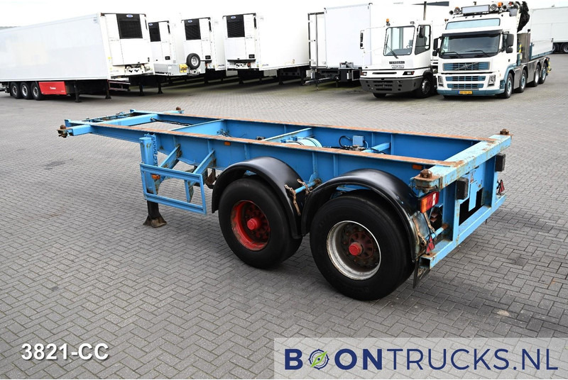 KOHLER CS 20/2 CHASSIS | 20ft * STEEL SUSPENSION * BPW / DRUM * 9x AVAILABLE - Semi-remorque porte-conteneur/ Caisse mobile: photos 2 KOHLER CS 20/2 CHASSIS | 20ft * STEEL SUSPENSION * BPW / DRUM * 9x AVAILABLE - Semi-remorque porte-conteneur/ Caisse mobile: photos 2
