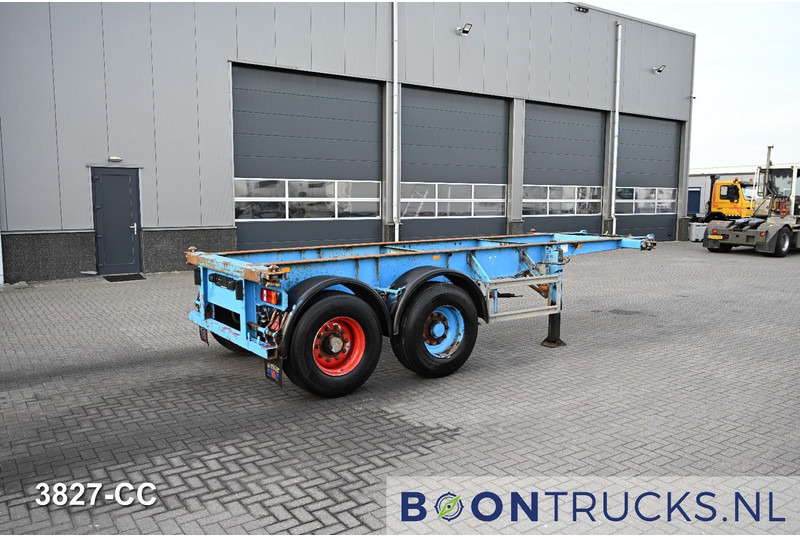 KOHLER CS 20/2 CHASSIS | 20ft * STEEL SUSPENSION * SAF / DRUM * 9x AVAILABLE - Semi-remorque porte-conteneur/ Caisse mobile: photos 1 KOHLER CS 20/2 CHASSIS | 20ft * STEEL SUSPENSION * SAF / DRUM * 9x AVAILABLE - Semi-remorque porte-conteneur/ Caisse mobile: photos 1