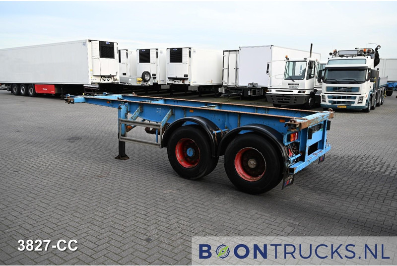 KOHLER CS 20/2 CHASSIS | 20ft * STEEL SUSPENSION * SAF / DRUM * 9x AVAILABLE - Semi-remorque porte-conteneur/ Caisse mobile: photos 2 KOHLER CS 20/2 CHASSIS | 20ft * STEEL SUSPENSION * SAF / DRUM * 9x AVAILABLE - Semi-remorque porte-conteneur/ Caisse mobile: photos 2