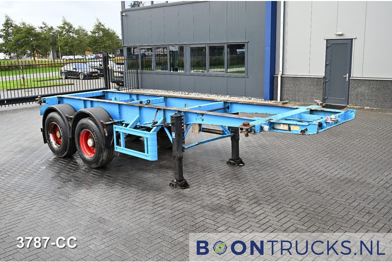 KOHLER CS 20/2 CHASSIS | 20ft * STEEL SUSPENSION * SAF / DRUM * 9x AVAILABLE - Semi-remorque porte-conteneur/ Caisse mobile: photos 3 KOHLER CS 20/2 CHASSIS | 20ft * STEEL SUSPENSION * SAF / DRUM * 9x AVAILABLE - Semi-remorque porte-conteneur/ Caisse mobile: photos 3