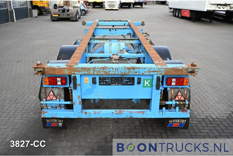 KOHLER CS 20/2 CHASSIS | 20ft * STEEL SUSPENSION * SAF / DRUM * 9x AVAILABLE - Semi-remorque porte-conteneur/ Caisse mobile: photos 5 KOHLER CS 20/2 CHASSIS | 20ft * STEEL SUSPENSION * SAF / DRUM * 9x AVAILABLE - Semi-remorque porte-conteneur/ Caisse mobile: photos 5