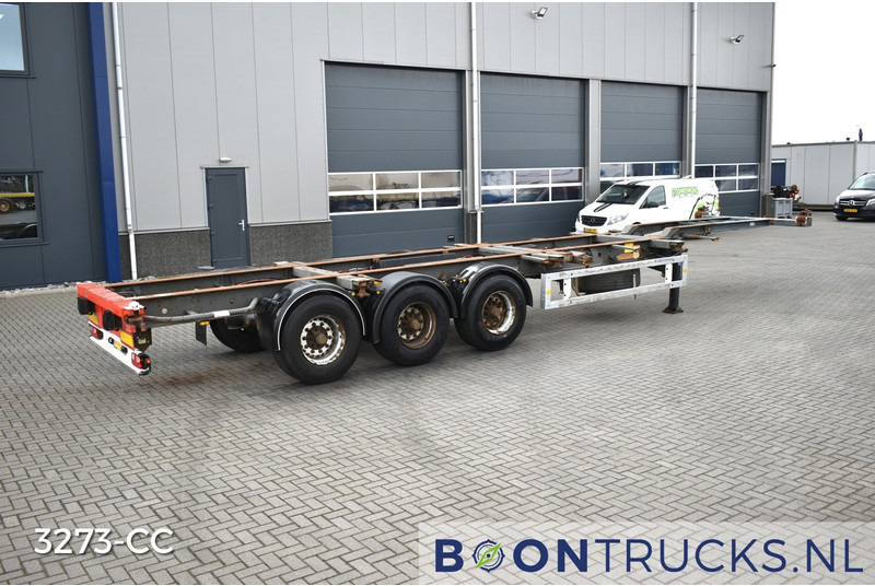 Krone SDC 27 FIXED | 2x20-30-40ft HC * LIFT AXLE * NL TRAILER - Semi-remorque porte-conteneur/ Caisse mobile: photos 1 Krone SDC 27 FIXED | 2x20-30-40ft HC * LIFT AXLE * NL TRAILER - Semi-remorque porte-conteneur/ Caisse mobile: photos 1