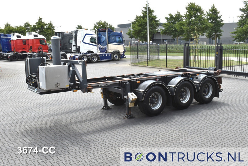 LAG O-3-CC A9 | 20ft TIPPING CHASSIS * 24v SELF SUPPORT * LIFT AXLE * BPW / DISC - Semi-remorque porte-conteneur/ Caisse mobile: photos 5 LAG O-3-CC A9 | 20ft TIPPING CHASSIS * 24v SELF SUPPORT * LIFT AXLE * BPW / DISC - Semi-remorque porte-conteneur/ Caisse mobile: photos 5