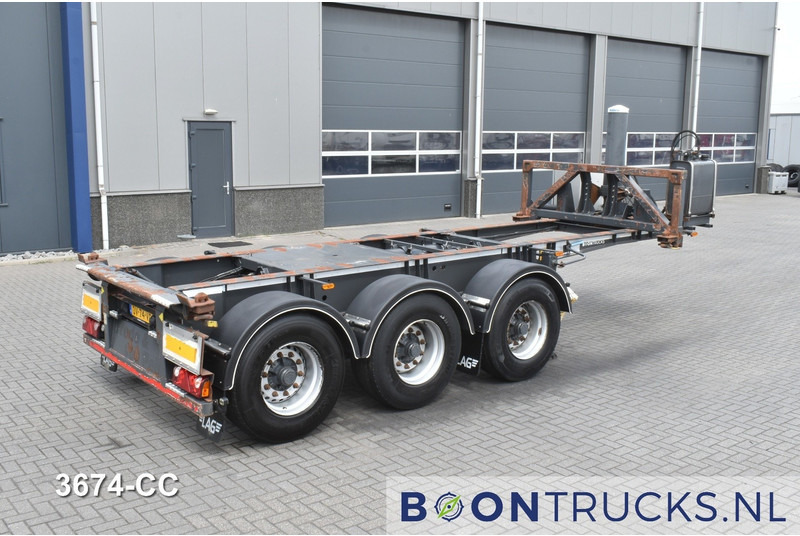 LAG O-3-CC A9 | 20ft TIPPING CHASSIS * 24v SELF SUPPORT * LIFT AXLE * BPW / DISC - Semi-remorque porte-conteneur/ Caisse mobile: photos 1 LAG O-3-CC A9 | 20ft TIPPING CHASSIS * 24v SELF SUPPORT * LIFT AXLE * BPW / DISC - Semi-remorque porte-conteneur/ Caisse mobile: photos 1