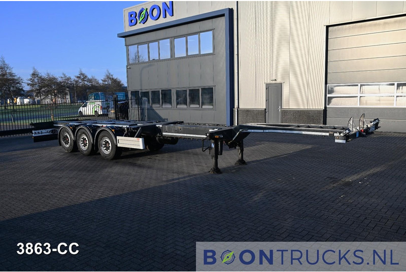 Pacton ET3 | 2x20-30-40-45ft HC * LIFT AXLE * 2x EXTENDABLE * NL TRAINER * APK 09-2026 - Semi-remorque porte-conteneur/ Caisse mobile: photos 4 Pacton ET3 | 2x20-30-40-45ft HC * LIFT AXLE * 2x EXTENDABLE * NL TRAINER * APK 09-2026 - Semi-remorque porte-conteneur/ Caisse mobile: photos 4