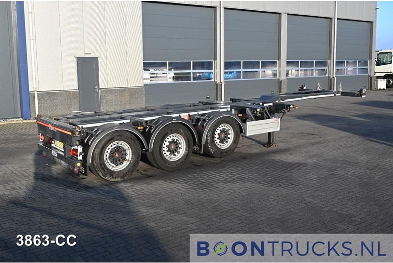 Pacton ET3 | 2x20-30-40-45ft HC * LIFT AXLE * 2x EXTENDABLE * NL TRAINER * APK 09-2026 - Semi-remorque porte-conteneur/ Caisse mobile: photos 1 Pacton ET3 | 2x20-30-40-45ft HC * LIFT AXLE * 2x EXTENDABLE * NL TRAINER * APK 09-2026 - Semi-remorque porte-conteneur/ Caisse mobile: photos 1