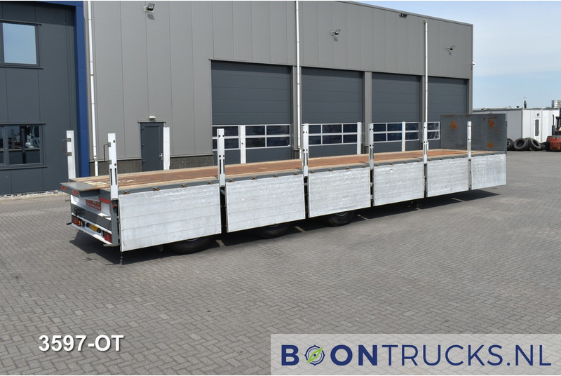 Pacton P3-001 STEENTRAILER | 2x STUURAS * ALU BORDEN * NL TRAILER - Semi-remorque plateau: photos 2 Pacton P3-001 STEENTRAILER | 2x STUURAS * ALU BORDEN * NL TRAILER - Semi-remorque plateau: photos 2