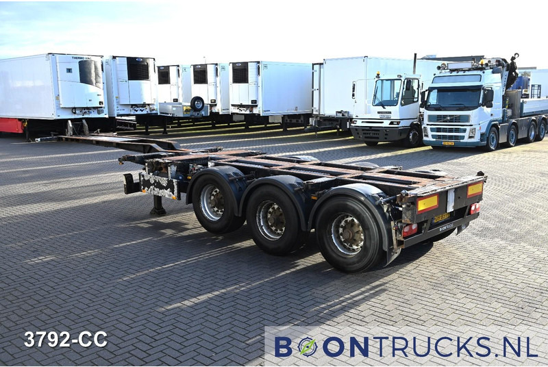 Pacton T3-010 2x20-30-40-45ft HC * 2x EXTENDABLE * 1x LIFT AXLE * NL TRAILER - Semi-remorque porte-conteneur/ Caisse mobile: photos 3 Pacton T3-010 2x20-30-40-45ft HC * 2x EXTENDABLE * 1x LIFT AXLE * NL TRAILER - Semi-remorque porte-conteneur/ Caisse mobile: photos 3