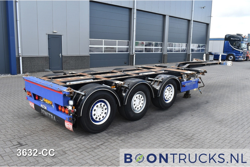 Pacton T3-010 | 2x20-30-40-45ft HC * LIFT AXLE * SAF/DISC * NL TRAILER * APK 10-2025 - Semi-remorque porte-conteneur/ Caisse mobile: photos 1 Pacton T3-010 | 2x20-30-40-45ft HC * LIFT AXLE * SAF/DISC * NL TRAILER * APK 10-2025 - Semi-remorque porte-conteneur/ Caisse mobile: photos 1
