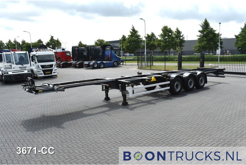 Renders EURO 925 | 2x20-30-40-45ft HC * LIFT AXLE * DISC BRAKES * EXTENDABLE REAR * MOT - Semi-remorque porte-conteneur/ Caisse mobile: photos 5 Renders EURO 925 | 2x20-30-40-45ft HC * LIFT AXLE * DISC BRAKES * EXTENDABLE REAR * MOT - Semi-remorque porte-conteneur/ Caisse mobile: photos 5