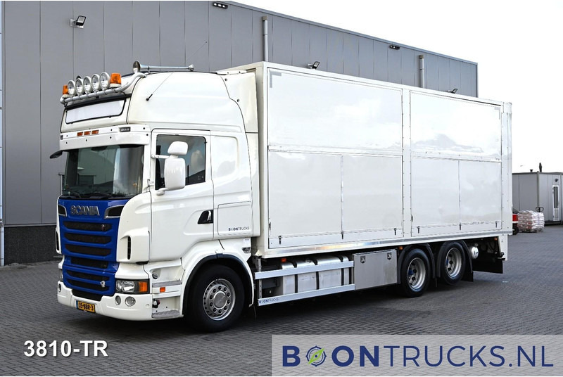 Scania R500 V8 6x2 | EURO5 * FULL AIR * RETARDER * POULTRY * NL TRUCK * APK 05-2026 - Camion bétaillère: photos 1 Scania R500 V8 6x2 | EURO5 * FULL AIR * RETARDER * POULTRY * NL TRUCK * APK 05-2026 - Camion bétaillère: photos 1