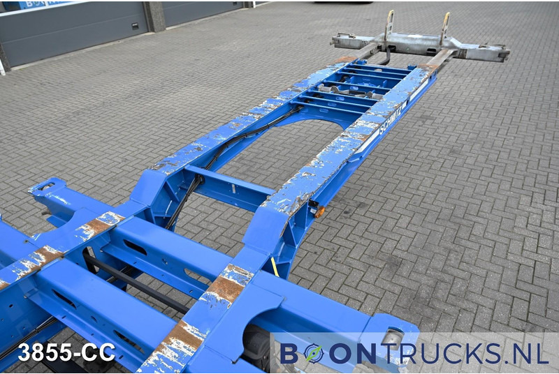 Semi-remorque porte-conteneur/ Caisse mobile Schmitz Cargobull SCB*S3B | 2x20-30-40-45ft HC * LIFT AXLE * DISC BRAKE  * EXTENDABLE REAR: photos 11