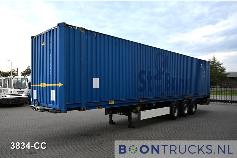 Schmitz Cargobull SCF 24 FIXXED CHASSIS | 40ft HC * 4350 kg * APK 12-2026 * NL TRAILER - Semi-remorque fourgon: photos 4 Schmitz Cargobull SCF 24 FIXXED CHASSIS | 40ft HC * 4350 kg * APK 12-2026 * NL TRAILER - Semi-remorque fourgon: photos 4