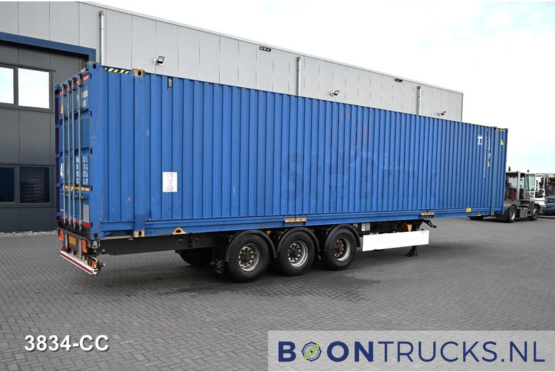 Schmitz Cargobull SCF 24 FIXXED CHASSIS | 40ft HC * 4350 kg * APK 12-2026 * NL TRAILER - Semi-remorque fourgon: photos 1 Schmitz Cargobull SCF 24 FIXXED CHASSIS | 40ft HC * 4350 kg * APK 12-2026 * NL TRAILER - Semi-remorque fourgon: photos 1