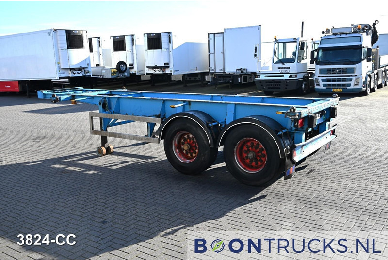 Schweriner Nutzfahrzeuge CS 20 CHASSIS | 20 ft * STEEL SUSPENSION * BPW/DRUM * 9x AVAILABLE - Semi-remorque porte-conteneur/ Caisse mobile: photos 2 Schweriner Nutzfahrzeuge CS 20 CHASSIS | 20 ft * STEEL SUSPENSION * BPW/DRUM * 9x AVAILABLE - Semi-remorque porte-conteneur/ Caisse mobile: photos 2