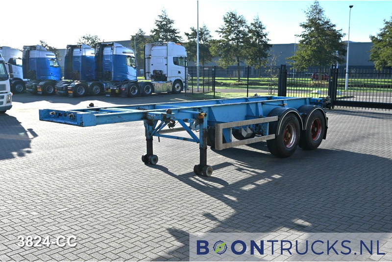 Schweriner Nutzfahrzeuge CS 20 CHASSIS | 20 ft * STEEL SUSPENSION * BPW/DRUM * 9x AVAILABLE - Semi-remorque porte-conteneur/ Caisse mobile: photos 3 Schweriner Nutzfahrzeuge CS 20 CHASSIS | 20 ft * STEEL SUSPENSION * BPW/DRUM * 9x AVAILABLE - Semi-remorque porte-conteneur/ Caisse mobile: photos 3
