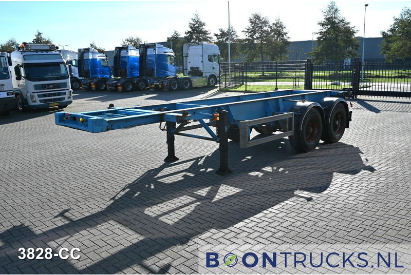 Schweriner Nutzfahrzeuge CS 20 CHASSIS | 20ft * STEEL SUSPENSION * BPW/DRUM * 9x AVAILABLE - Semi-remorque porte-conteneur/ Caisse mobile: photos 4 Schweriner Nutzfahrzeuge CS 20 CHASSIS | 20ft * STEEL SUSPENSION * BPW/DRUM * 9x AVAILABLE - Semi-remorque porte-conteneur/ Caisse mobile: photos 4