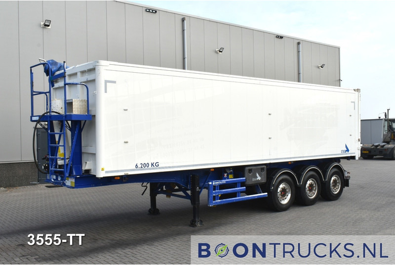 Stas S300CX | TIPPER 53 M³ * AGROSTAR * SAF / DISC * ALU * NL TRAILER - Semi-remorque benne: photos 1 Stas S300CX | TIPPER 53 M³ * AGROSTAR * SAF / DISC * ALU * NL TRAILER - Semi-remorque benne: photos 1