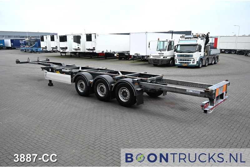 Van Hool A3C002 | 2x20-30-40-45ft HC * LIFT AXLE * DISC BRAKE * EXTENDABLE REAR - Semi-remorque porte-conteneur/ Caisse mobile: photos 3 Van Hool A3C002 | 2x20-30-40-45ft HC * LIFT AXLE * DISC BRAKE * EXTENDABLE REAR - Semi-remorque porte-conteneur/ Caisse mobile: photos 3