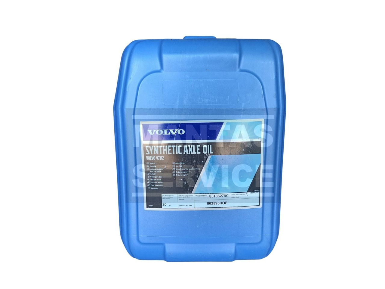 VOLVO TRANSMISSION OIL 75W-90 20L 85136279-CH - Essieu et pièces pour Camion: photos 2 VOLVO TRANSMISSION OIL 75W-90 20L 85136279-CH - Essieu et pièces pour Camion: photos 2