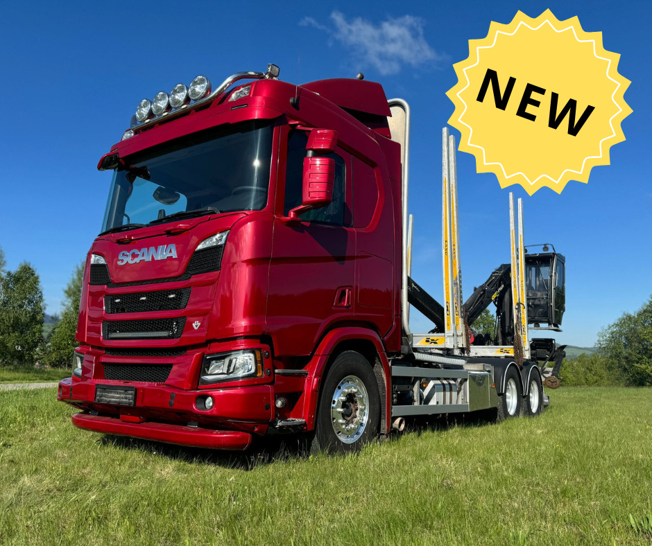 SCANIA R580 XT V8 - Camion grumier: photos 1 SCANIA R580 XT V8 - Camion grumier: photos 1