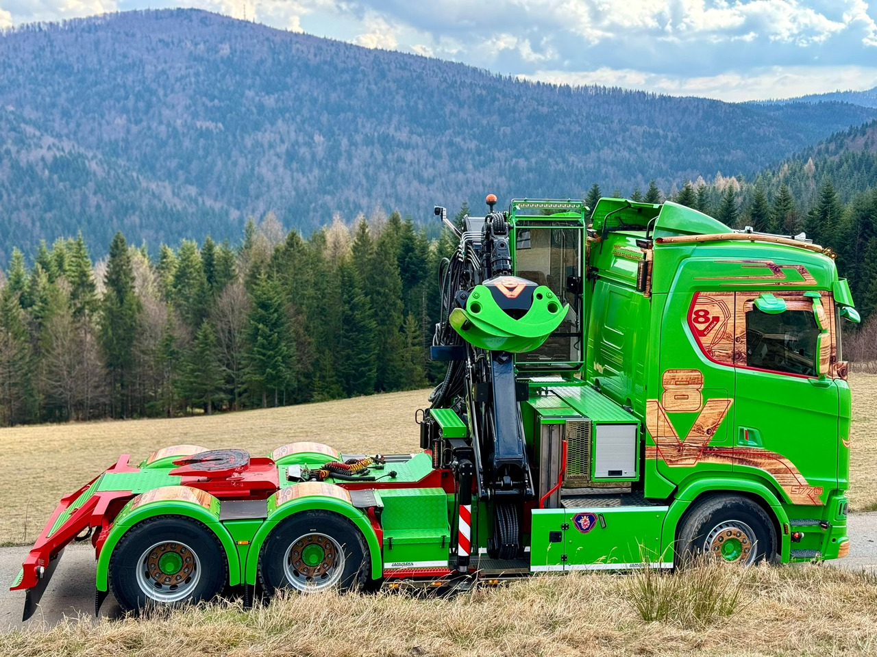 Tracteur routier SCANIA S770 V8: photos 9