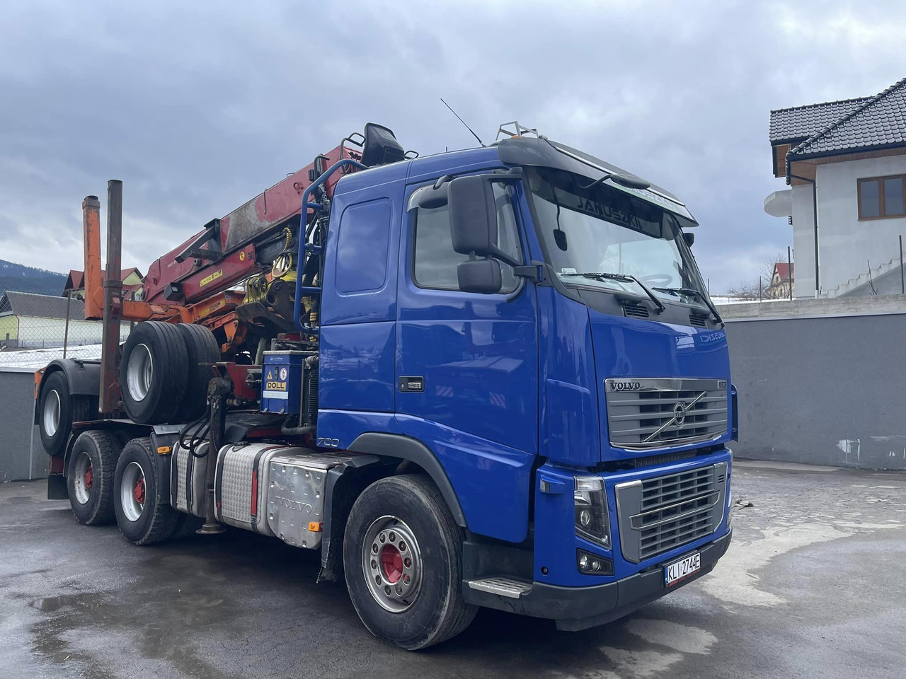 VOLVO FH16 700 6×4 - Camion grumier: photos 5 VOLVO FH16 700 6×4 - Camion grumier: photos 5