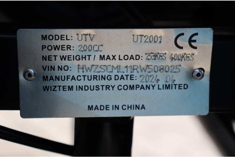 Voiturette de golf neuf Wextrem UTV-ATV 200Pro: photos 19