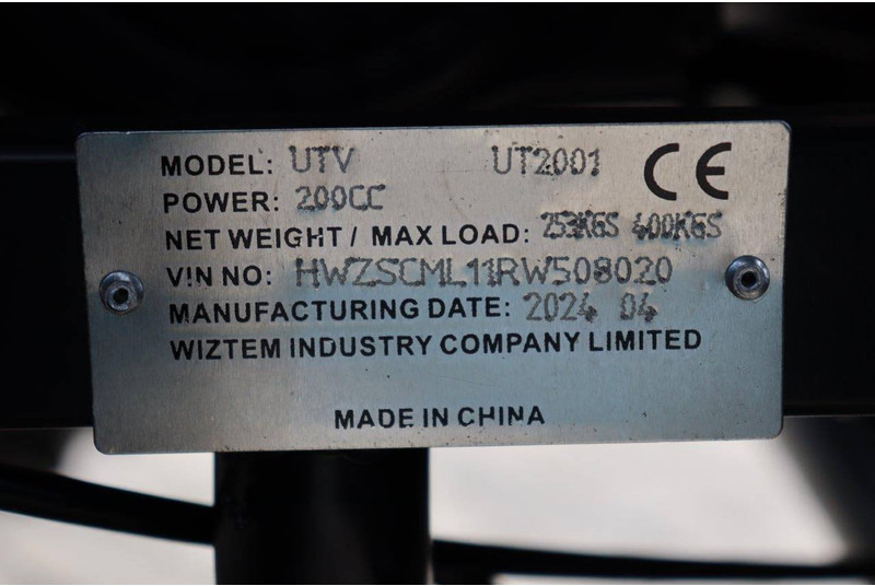 Voiturette de golf neuf Wextrem UTV-ATV 200Pro: photos 18