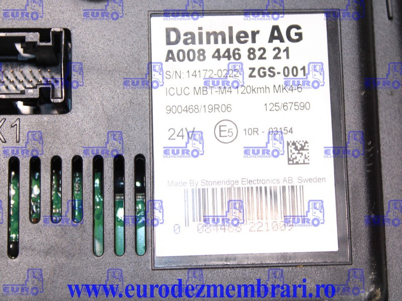 ELEMENT BORD CEAS BORD MERCEDES ACTROS MP4 A0084468221 - Cabine et intérieur pour Camion: photos 3 ELEMENT BORD CEAS BORD MERCEDES ACTROS MP4 A0084468221 - Cabine et intérieur pour Camion: photos 3