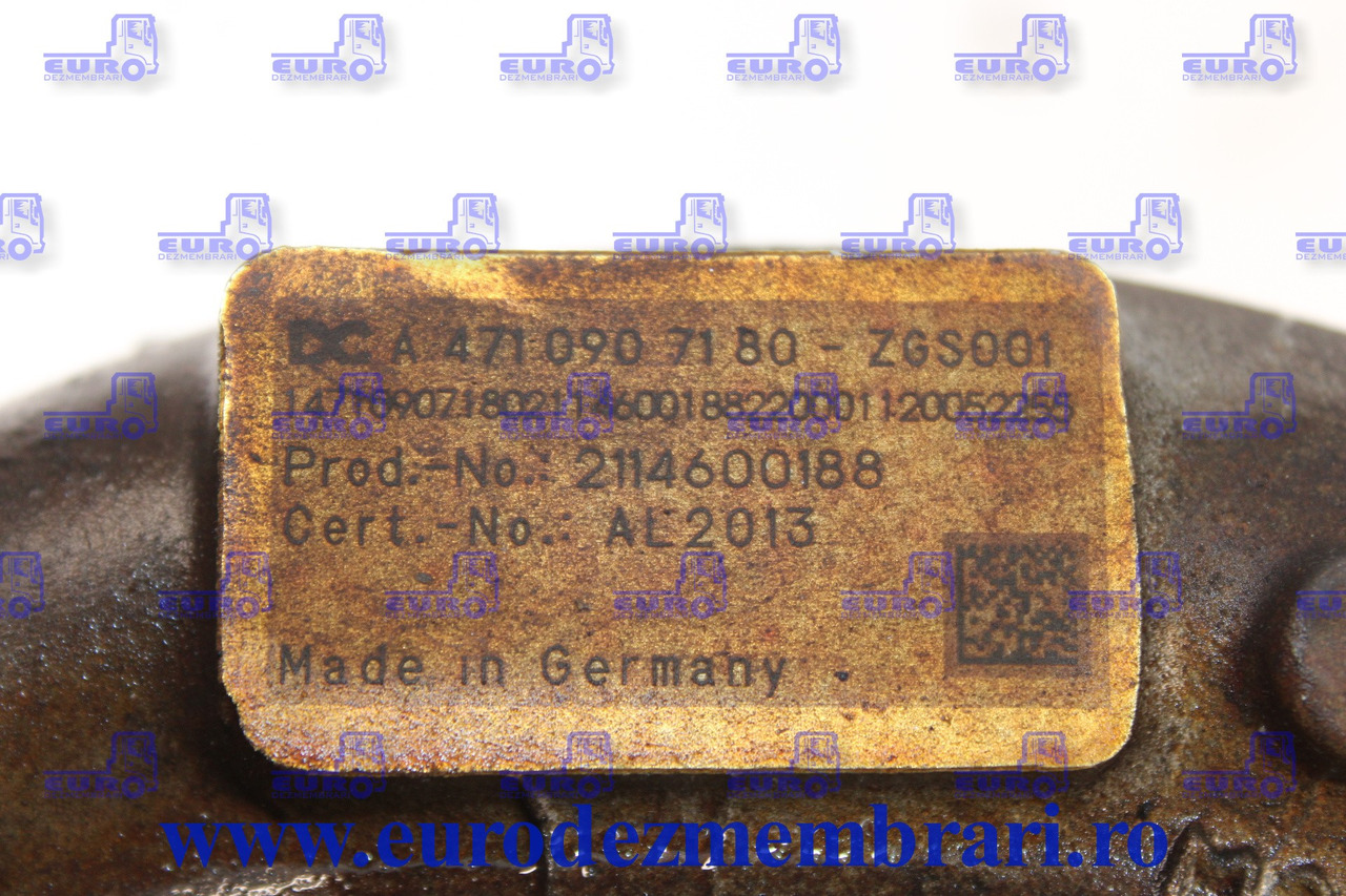 TURBOSUFLANTA MERCEDES OM471LA A4710907180 A4710903480 A4710904480 A4710903480 - Turbocompresseur pour Camion: photos 2 TURBOSUFLANTA MERCEDES OM471LA A4710907180 A4710903480 A4710904480 A4710903480 - Turbocompresseur pour Camion: photos 2