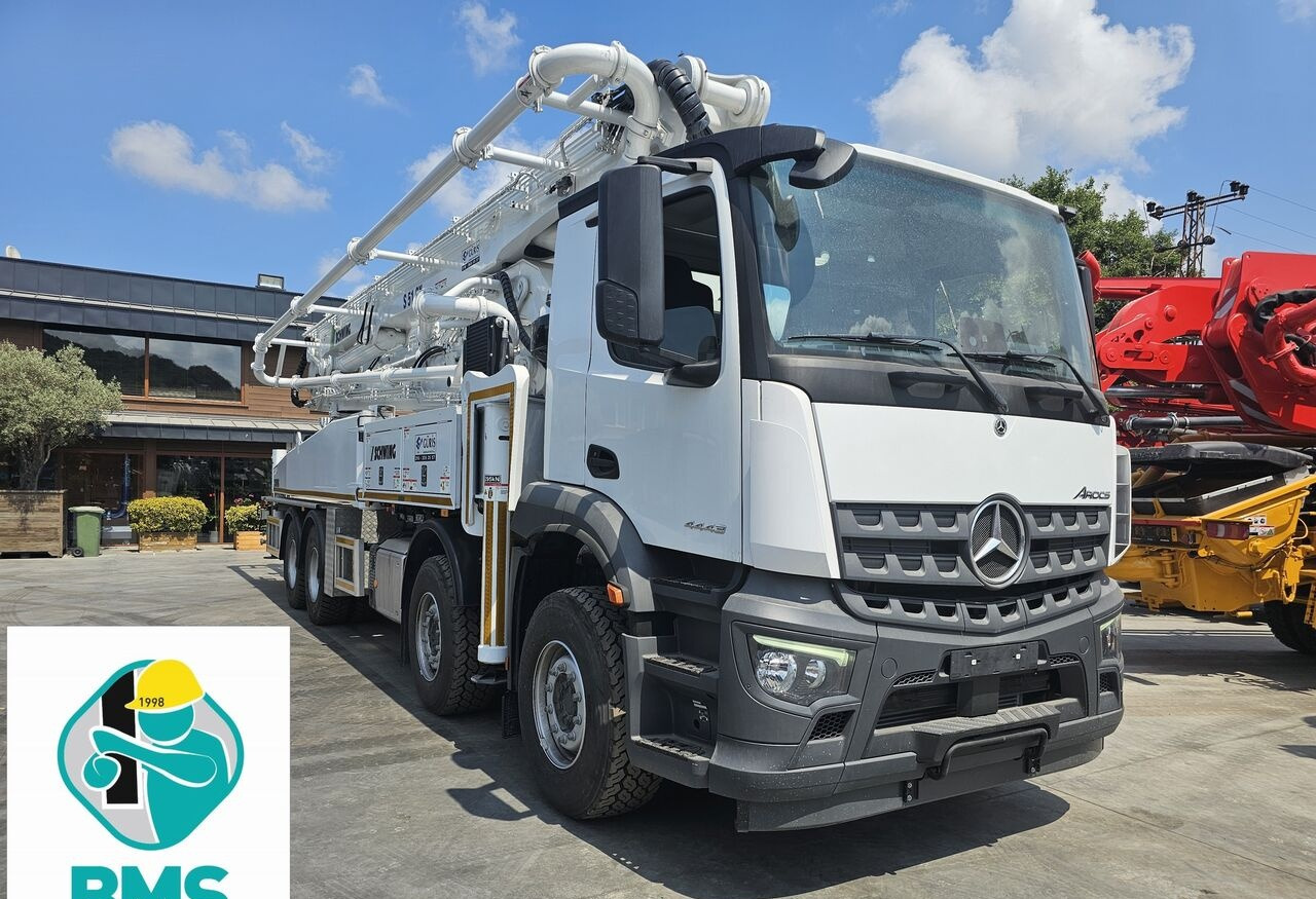 Mercedes-Benz Arocs 4443 - Camion pompe: photos 4 Mercedes-Benz Arocs 4443 - Camion pompe: photos 4