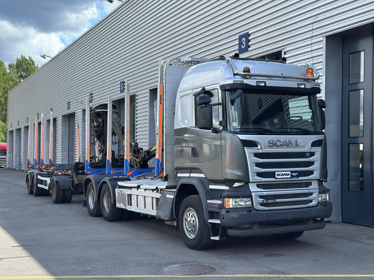 SCANIA R 450 CB6x4HHA - Châssis cabine: photos 1 SCANIA R 450 CB6x4HHA - Châssis cabine: photos 1