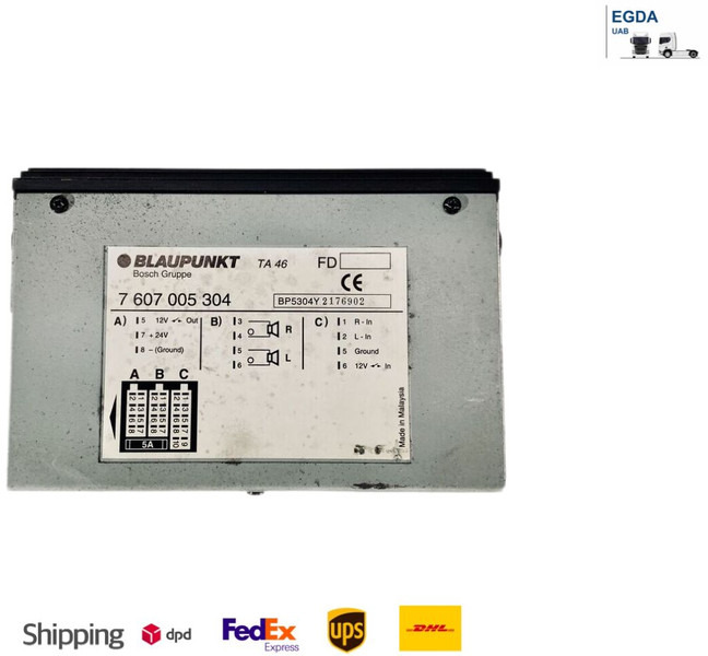 MAN TG 42 BLAUPUNKT - Bloc de gestion: photos 1 MAN TG 42 BLAUPUNKT - Bloc de gestion: photos 1