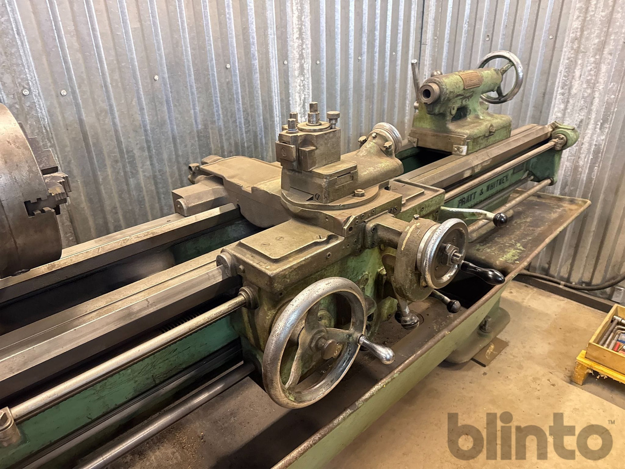 Americano Pratt&Whitney 14X54 - Tour à métaux: photos 3 Americano Pratt&Whitney 14X54 - Tour à métaux: photos 3