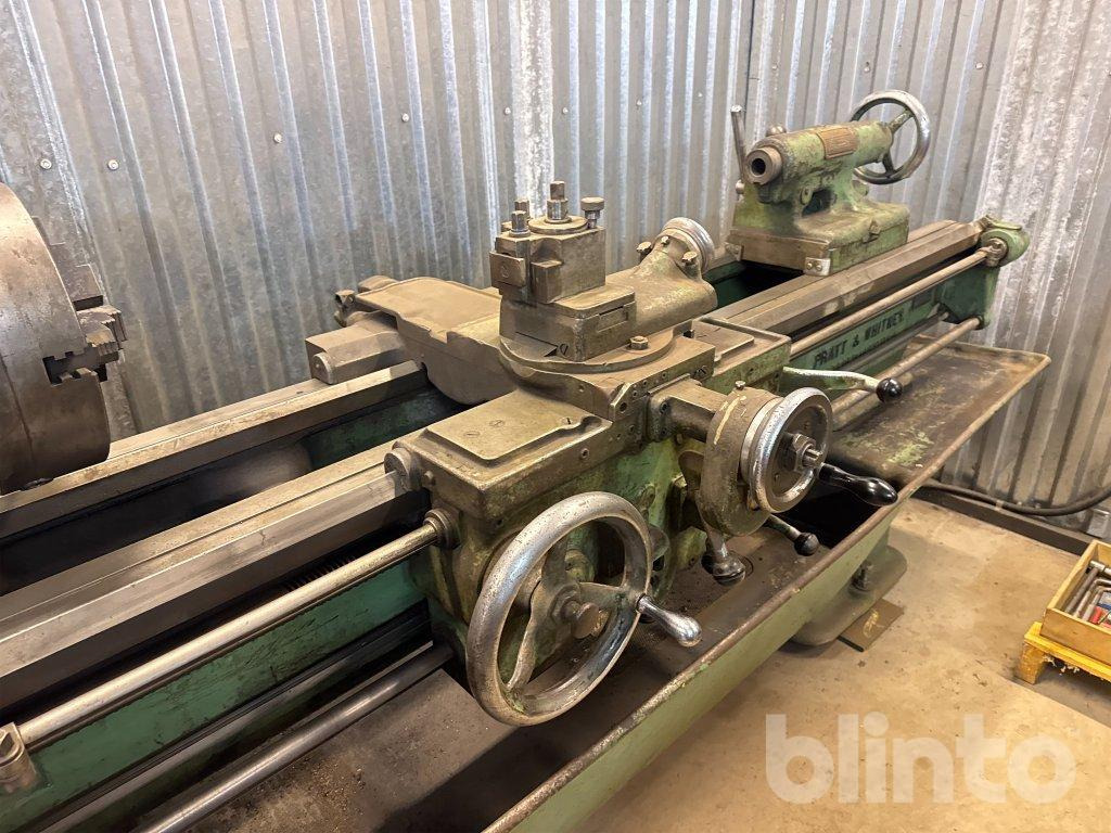 Americano Pratt&Whitney 14X54 - Tour à métaux: photos 3 Americano Pratt&Whitney 14X54 - Tour à métaux: photos 3