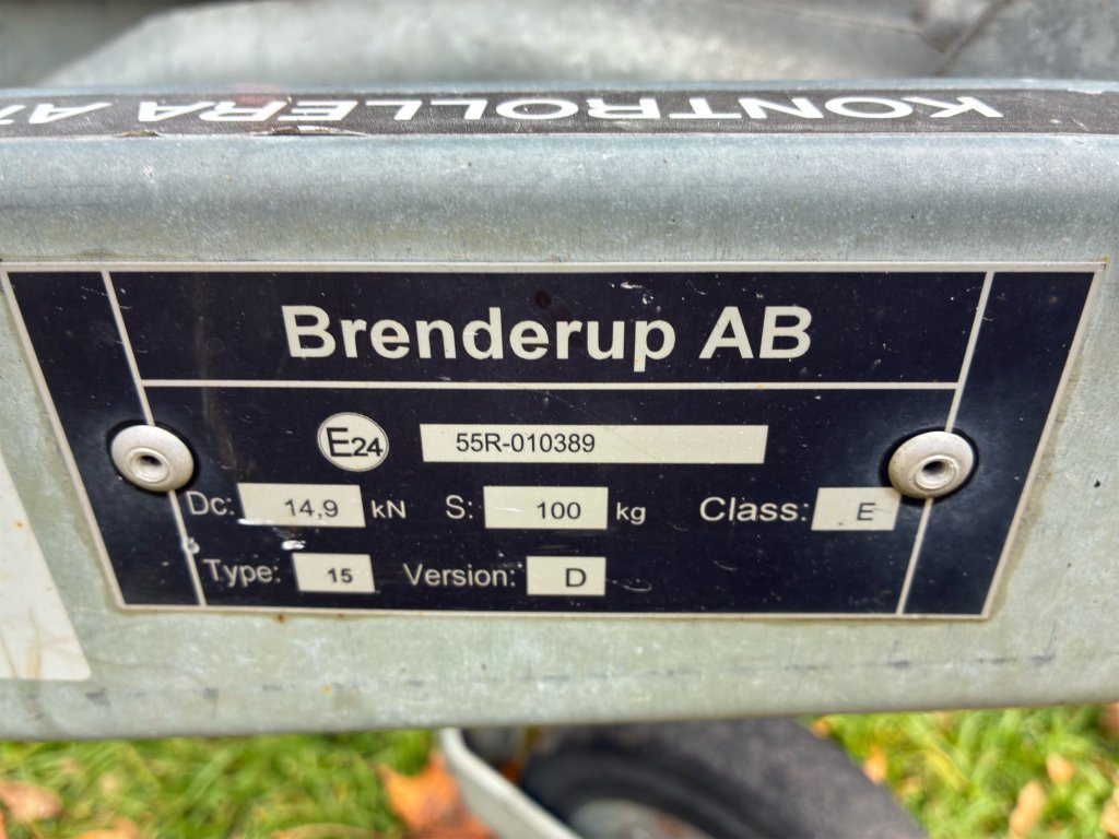 Remorque voiture BRENDERUP: photos 13 Remorque voiture BRENDERUP: photos 13