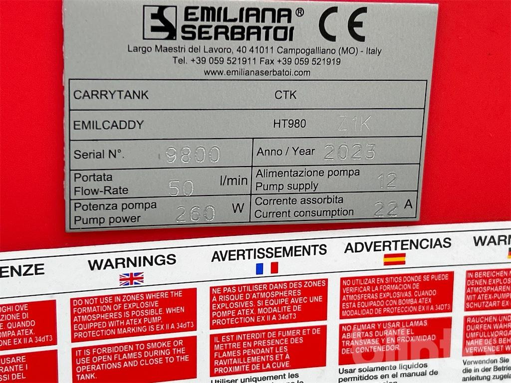 Emiliana Serbatoi H980 Z1K (2023) - Cuve de stockage: photos 5 Emiliana Serbatoi H980 Z1K (2023) - Cuve de stockage: photos 5