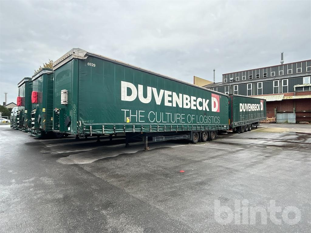 Krone SD / Schmitz Cargobull - Semi-remorque rideaux coulissants: photos 1 Krone SD / Schmitz Cargobull - Semi-remorque rideaux coulissants: photos 1