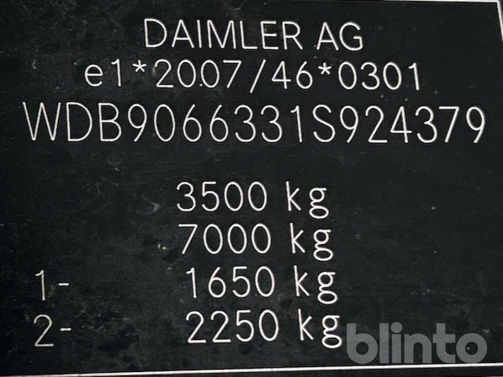 Fourgon utilitaire Mercedes-Benz Sprinter 313 CDI – 2.1 l Diesel / 120 kW (163 PS): photos 6