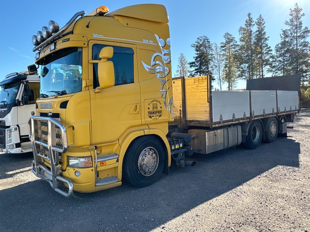 SCANIA R420LB6X2MNB - Camion plateau: photos 1 SCANIA R420LB6X2MNB - Camion plateau: photos 1