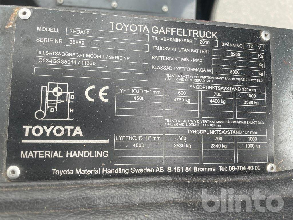 Chariot élévateur Toyota 7FDA50: photos 26 Chariot élévateur Toyota 7FDA50: photos 26