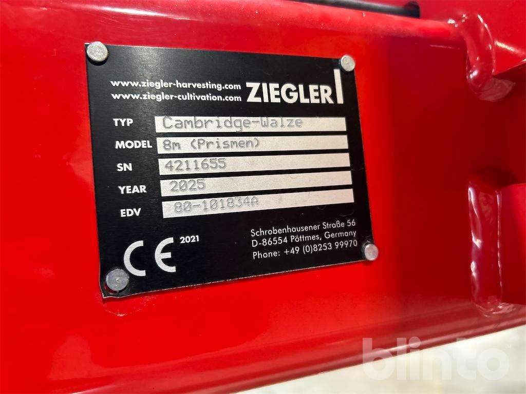 Ziegler 8 m (Prismen) (2025) - Rouleau agricole: photos 5 Ziegler 8 m (Prismen) (2025) - Rouleau agricole: photos 5