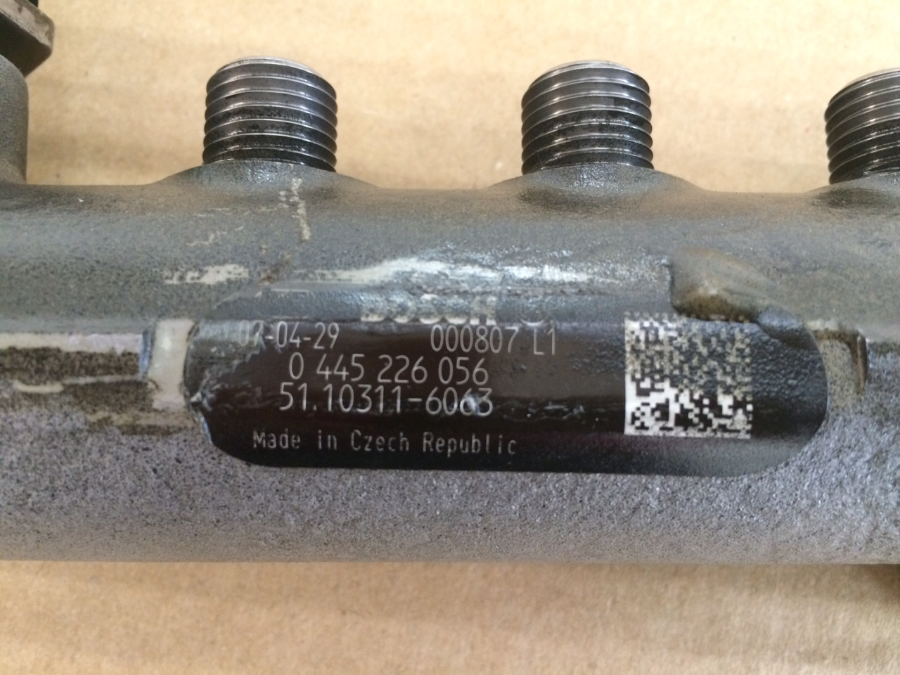 TUBO PRESSIONE COMMON RAIL MAN 51103116063 - Système de carburant: photos 5 TUBO PRESSIONE COMMON RAIL MAN 51103116063 - Système de carburant: photos 5