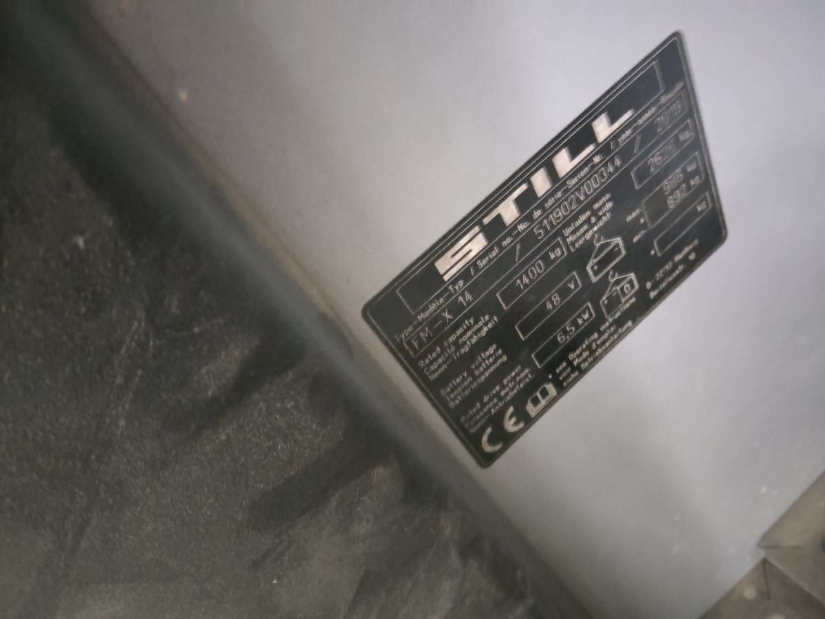 Still FM-X14 - Chariot à mât rétractable: photos 5 Still FM-X14 - Chariot à mât rétractable: photos 5